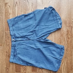 (10) Suko Jeans Denim Look Comfy 100% Tencel Women's Shorts Vacation